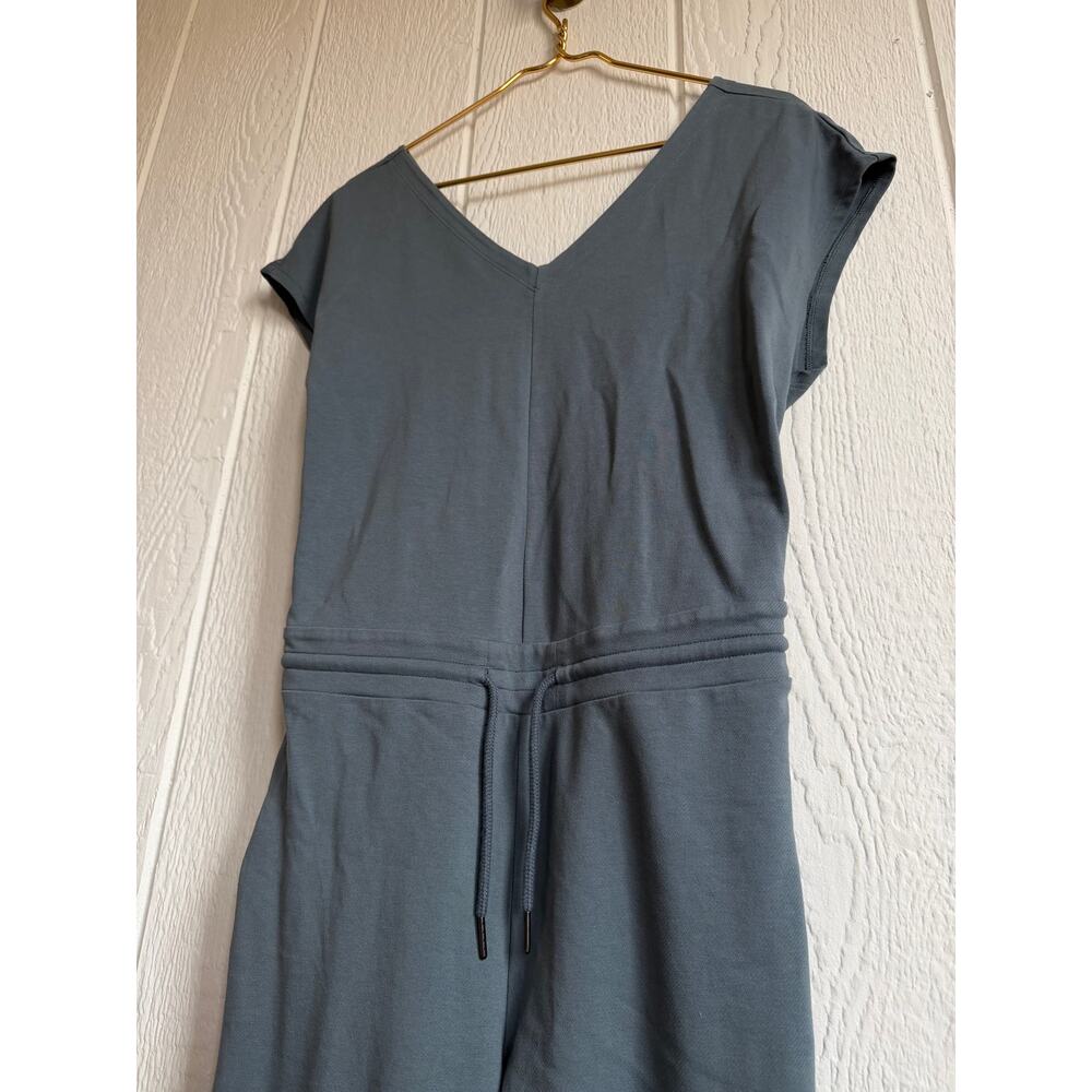 Patagonia Slate-Blue V-Neck Utility Jumpsuit - Picture 5 of 8